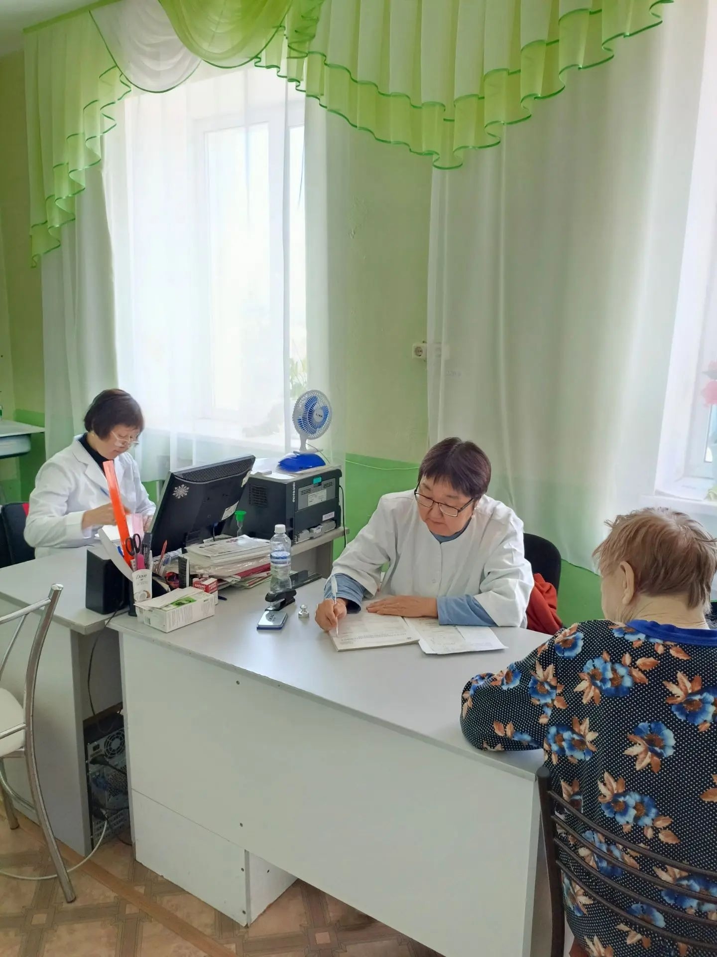 «Здоровье рядом: в Бичурском ДСО прошёл приём специалистов „Центр здоровья“»